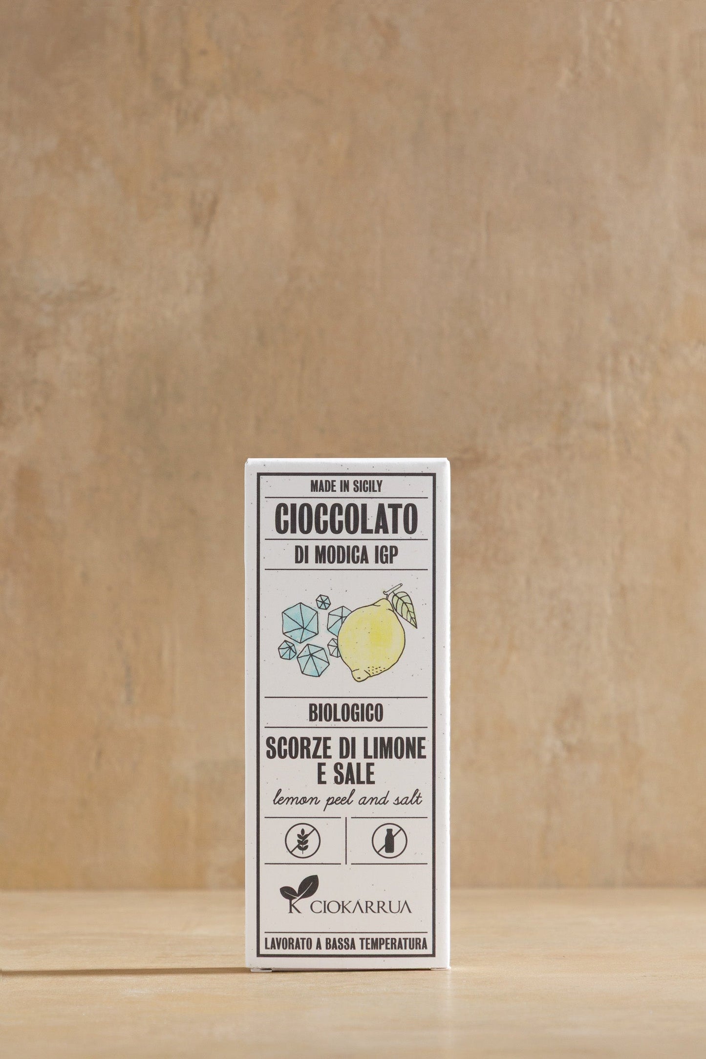 Modica Chocolate PGI – Lemon Peel and Salt