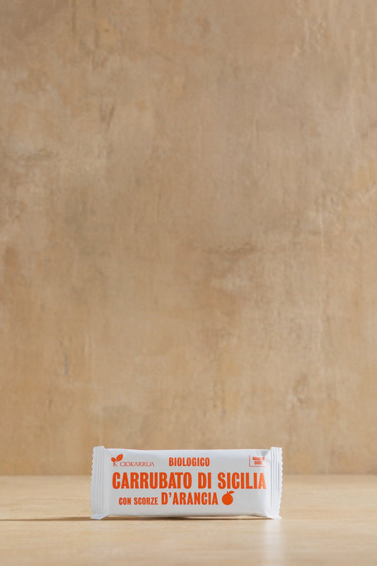 Carob Bar – With Orange Peel