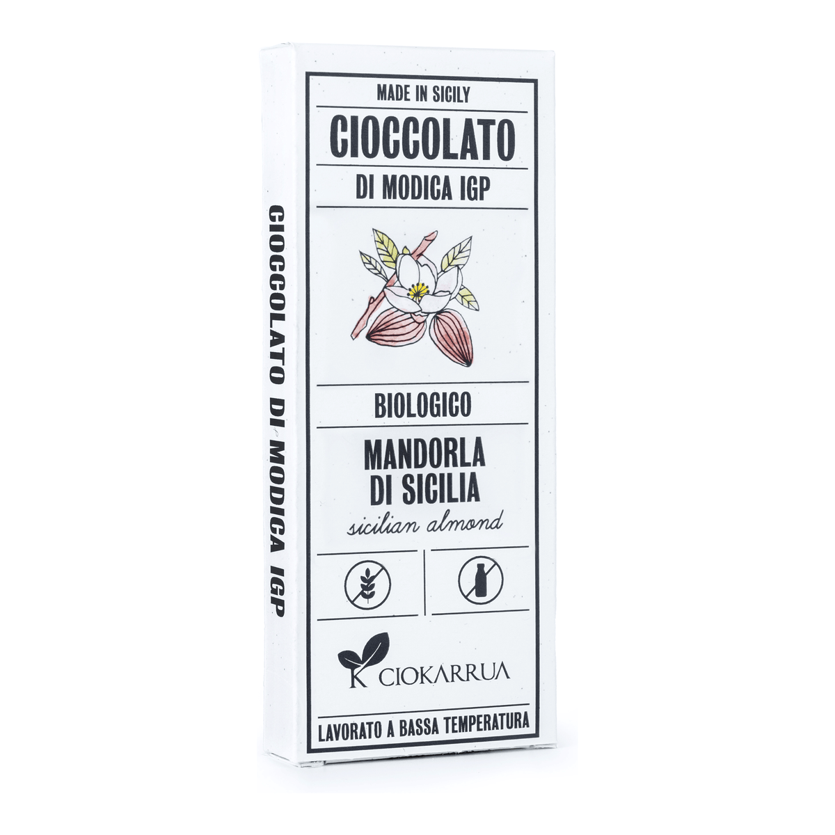 Organic Modica PGI Chocolate – Sicilian Almond