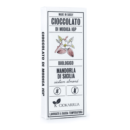 Organic Modica PGI Chocolate – Sicilian Almond