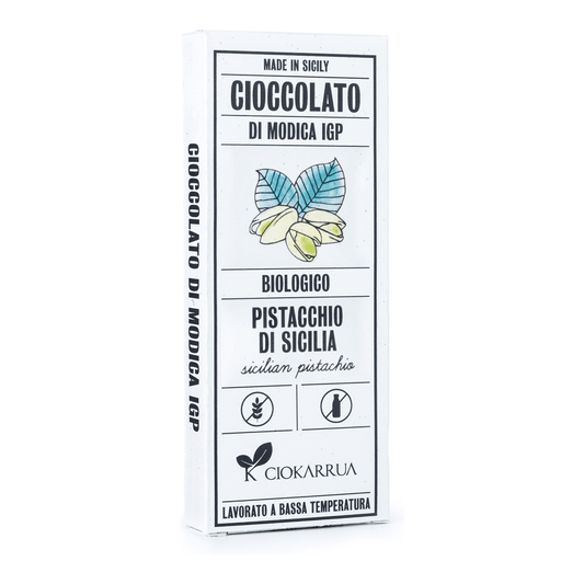 Organic Modica PGI Chocolate – Sicilian Pistachio
