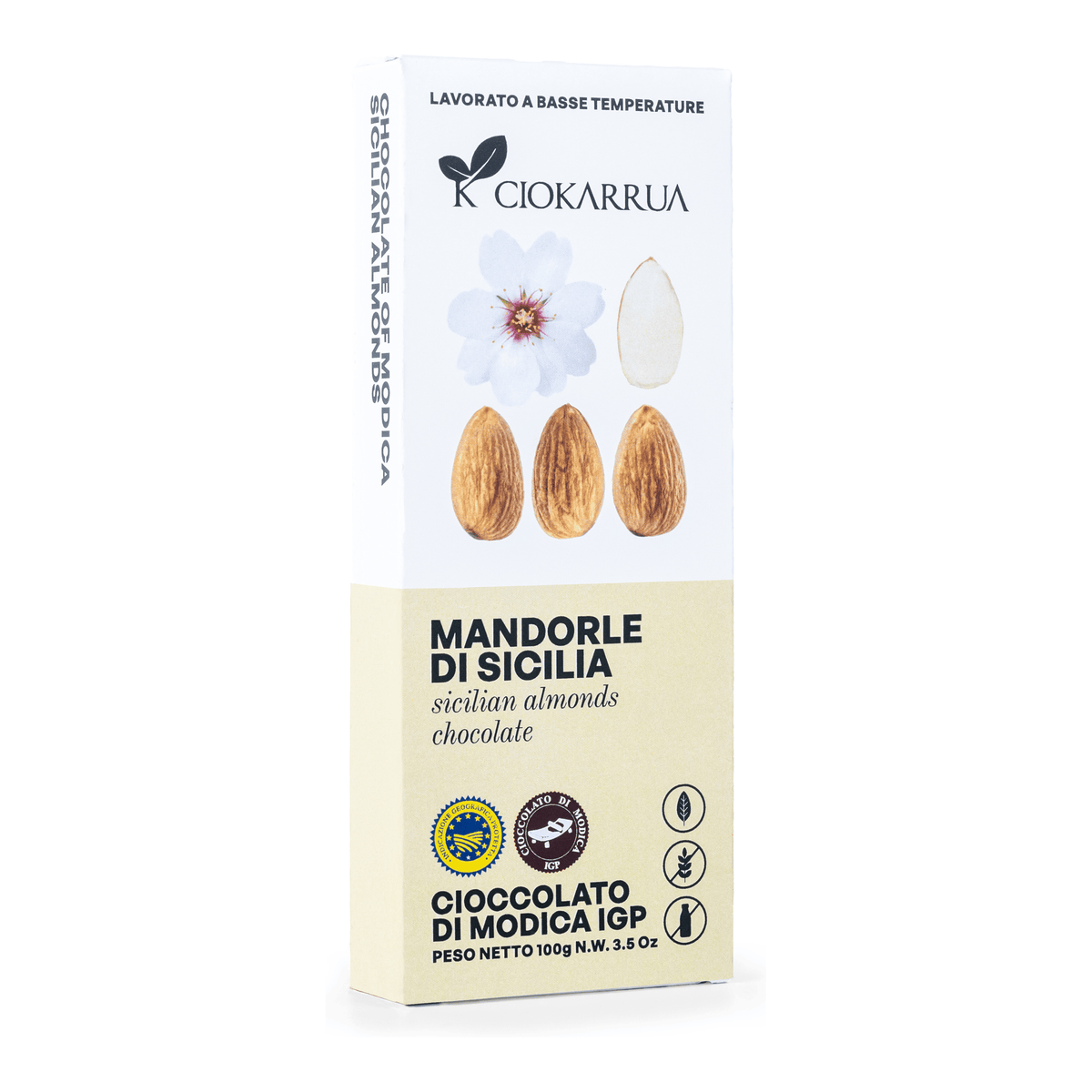 Modica PGI Chocolate – Sicilian Almonds
